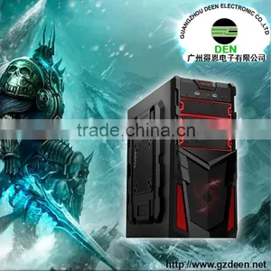 ATX Computer Case, Made of 0.4mm SECC and 3 CD-ROM Drives Bay on Front Panel , Purple Computer Case thumbnail-3