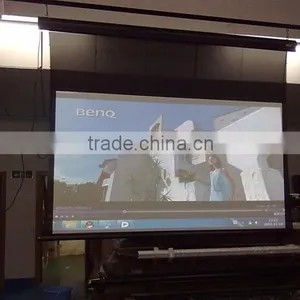 200" Electric Projector Screen Tab Tensioned With 3D Screen thumbnail-5