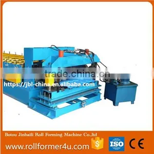 1100 Classic Galvanized Aluminum Colored Glaze Stee Tile Roof Roll Forming Machine Steel Profile Making Machine thumbnail-1