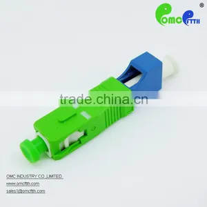 High Quality China-made LC Female UPC to SC Male APC Fiber Optic Adapter thumbnail-1