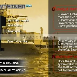 Container GPS Tracker With MULTISENSE Antitheft System, Powerful Internal Battery, Full Alerting System - Mod HPCONTAINER S2 thumbnail-2
