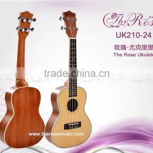 24 " China Cheap Wooden Ukulele Wholesale High Quality Ukulele thumbnail-1