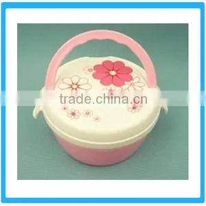 New Design Portable Circular Lunch Box thumbnail-1