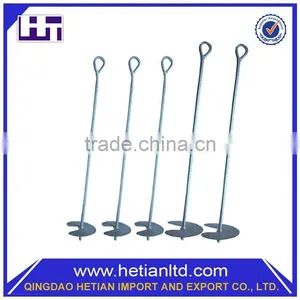 Welded Earth Auger Construction Ground Screw Anchor thumbnail-1
