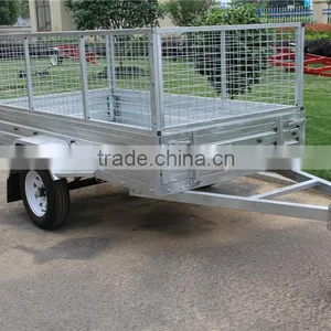 2015 New Products -8x5 Galvanised Caged Trailer thumbnail-5
