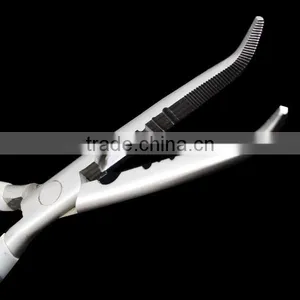 7" 9" Multi Function Long Needle Bent Nose Pliers Fishing Plier thumbnail-4