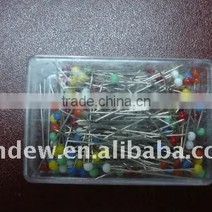 55mm Raw Color Plastic Pearl Head Pin thumbnail-1