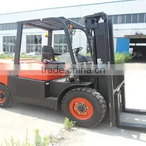 WECAN Brand New 5TON Diesel Counterweight Fork Lifter Machine thumbnail-3