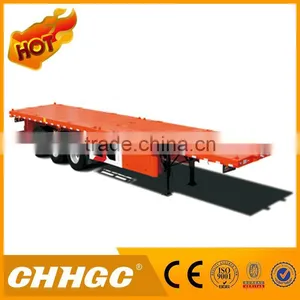 Famous Brand Heavy Duty Truck Flatbed Trailer for Wholesales thumbnail-6