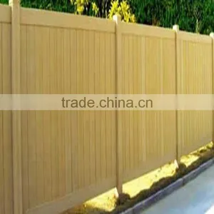 Custom Height and Colors Commercial WPC Material Fence Panels thumbnail-1