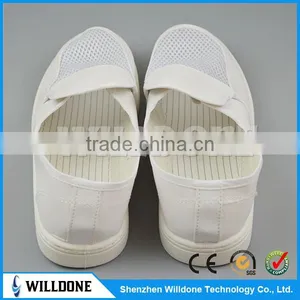 Willdone Hot Sale Mesh Shoes Side Esd Safety Cleanroom Shoes thumbnail-2