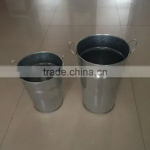 Galvanized Floral Bucket thumbnail-5