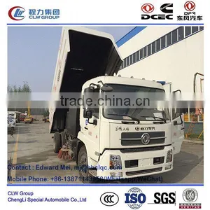 Dongfeng Road Brush Sweeper 8 t thumbnail-5