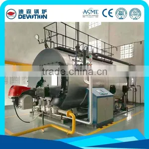 China Safety High Efficiency 3pass Full Automatic Control System Horizontal Steam Boilers thumbnail-2