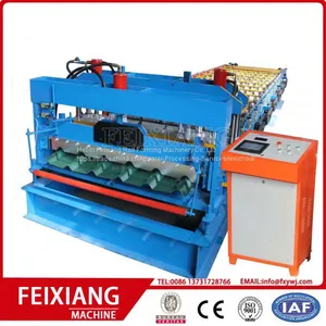 Metal Roof Glazed Tile Making Forming Machine thumbnail-1