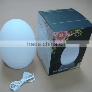 Egg Shape Rechargeable Battery LED Table Lamp thumbnail-6