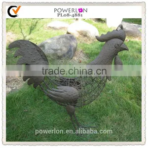 Metal Outdoor Decoration Garden Chicken thumbnail-1