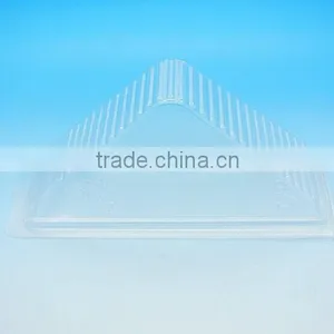 PLA Transparent Plastic Sandwich Box,100% Biodegradable and Compostable thumbnail-2