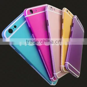 New Wholesale OEM Back Cover for IPhone 6/6plus Crystal Housing Custom Color,for Iphone 6 Colored Housing Custom thumbnail-1