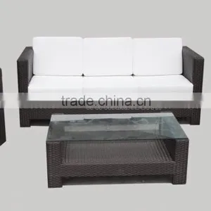 Outdoor Furniture Rattan Sofa Set Of 4 Pcs thumbnail-1