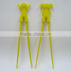 2013 Hot Selling Silicon Chopstick With Sleeve for Little Boys/girls thumbnail-1