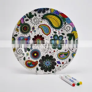 Promotional Items DIY PLATE--Just Add Color DIY 10.5" Plate thumbnail-1