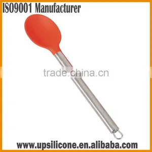 2015 New Full High Quality Kitchen Accessory Silicone Rubber Solid Spoon thumbnail-5