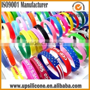 Customize Bulk Cheap Silicone Wristbands thumbnail-1