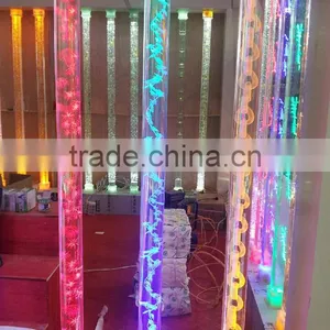 Lighted Glass Pillars For Home Decorative thumbnail-1