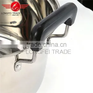 Hot Selling Stainless Steel American High Pot / Soup Pot Kitchen Cookware thumbnail-2