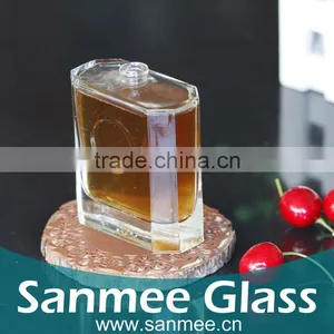 Supply Empty Glassware Bottle 100ml Clear Glass Bottle For Perfume thumbnail-6