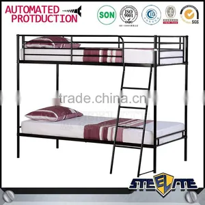 Discount Commercial School Kids Dormitory Used Metal Bunk Bed Dorm Furniture thumbnail-4