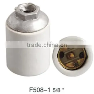 E27 Ceramic Bulb Screw Holder Types Porcelain Lamp Holder thumbnail-2