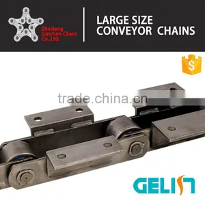 F Flanged Rollers Type Designer Chain Plate Feeder Conveyor Chain thumbnail-4