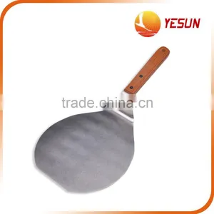 2016 High Quality Tools Wood Handle Stainless Steel Pizza Cutter thumbnail-1