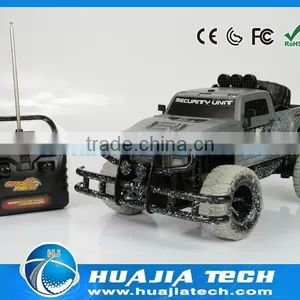 2016 Newest 1:10 Remote Control RC Car 4WD Jeep Mud Truck Toy thumbnail-1
