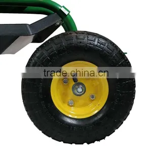 GS-01 Steel Rolling Garden Cart/seat thumbnail-6