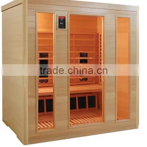 2015 Hot Sale Factory Price Wholesale Far Infrared Sauna Room ,wooden Cabin thumbnail-4
