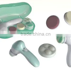 6 in 1 Face Facial Cleansing Brush Spa Skin Care Massage Cleaner thumbnail-2