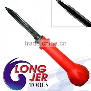 Arc Triple Edge Blade Deburring Hand Tool With Plastic Handle thumbnail-1
