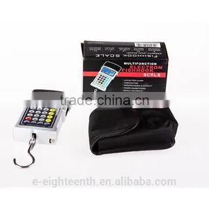 2016 New Arrival Hot Sale 7 in 1 50Kg x 20g Fish Hook Hanging Digital Weighing Scale With Calculator thumbnail-1