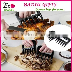 Best Seller FDA And BPA Free Pulled Pork Accessories BBQ Tools Meat Claw With Colorful Box thumbnail-2