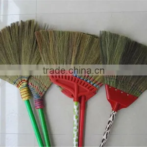 Street Broom With Pvc Coated Wooden Handle thumbnail-1