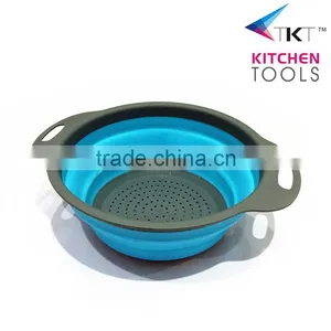 Folded the Fruit Strainer,fruit Colander,fruit Basket,TPR+PP Fruit Basket,cheaper Strainer thumbnail-1