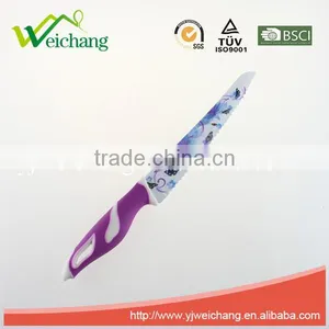 WCE568 5 Pcs Set Kitchen Knives Artwork Painting Blade PP+TPR Handle , Hot Sale, Wholesale thumbnail-3