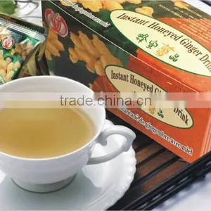 FDA Approved Instant Honey Ginger Tea, Lemon Ginger Tea, Instant Honeyed Ginger Drink thumbnail-3