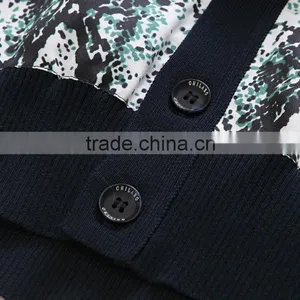 Fashion V Neck High Quality Cardigan Sweaters Wholesale thumbnail-6