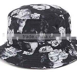 Custom Fashion Pineapple Print Sublimation Bucket Hat thumbnail-4
