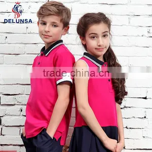 New Design Cotton Polo Shirt For Students Wear thumbnail-3
