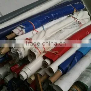 China Cheap Fabric PVC Coated Tarpaulin Stocklot thumbnail-2